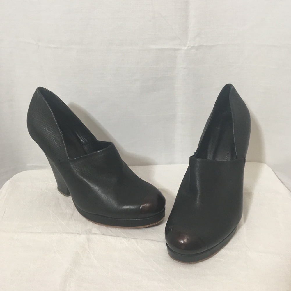 Rachel Comey mixed leather booties pumps